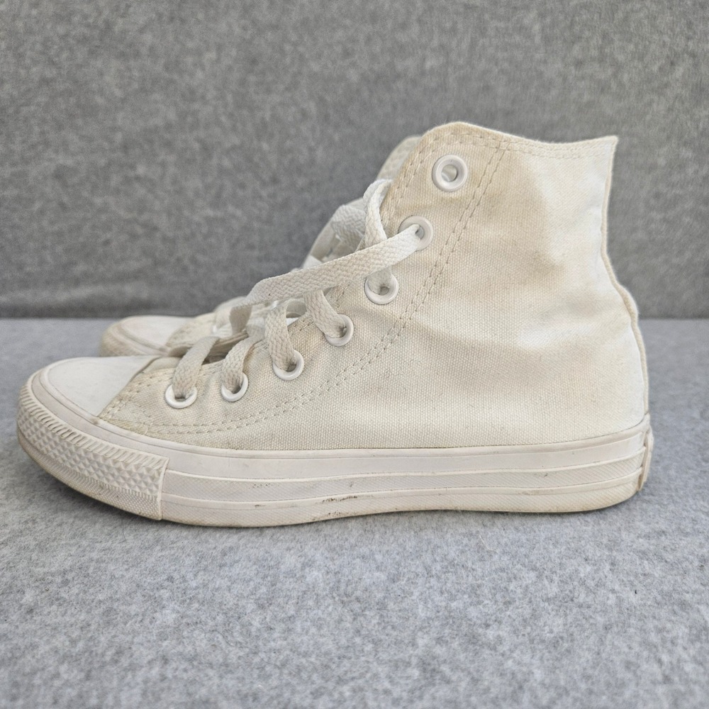 CONVERSE | Chuck Taylor All-Star High-Top Parchment Womens 6 Mens 4 CleanGirl